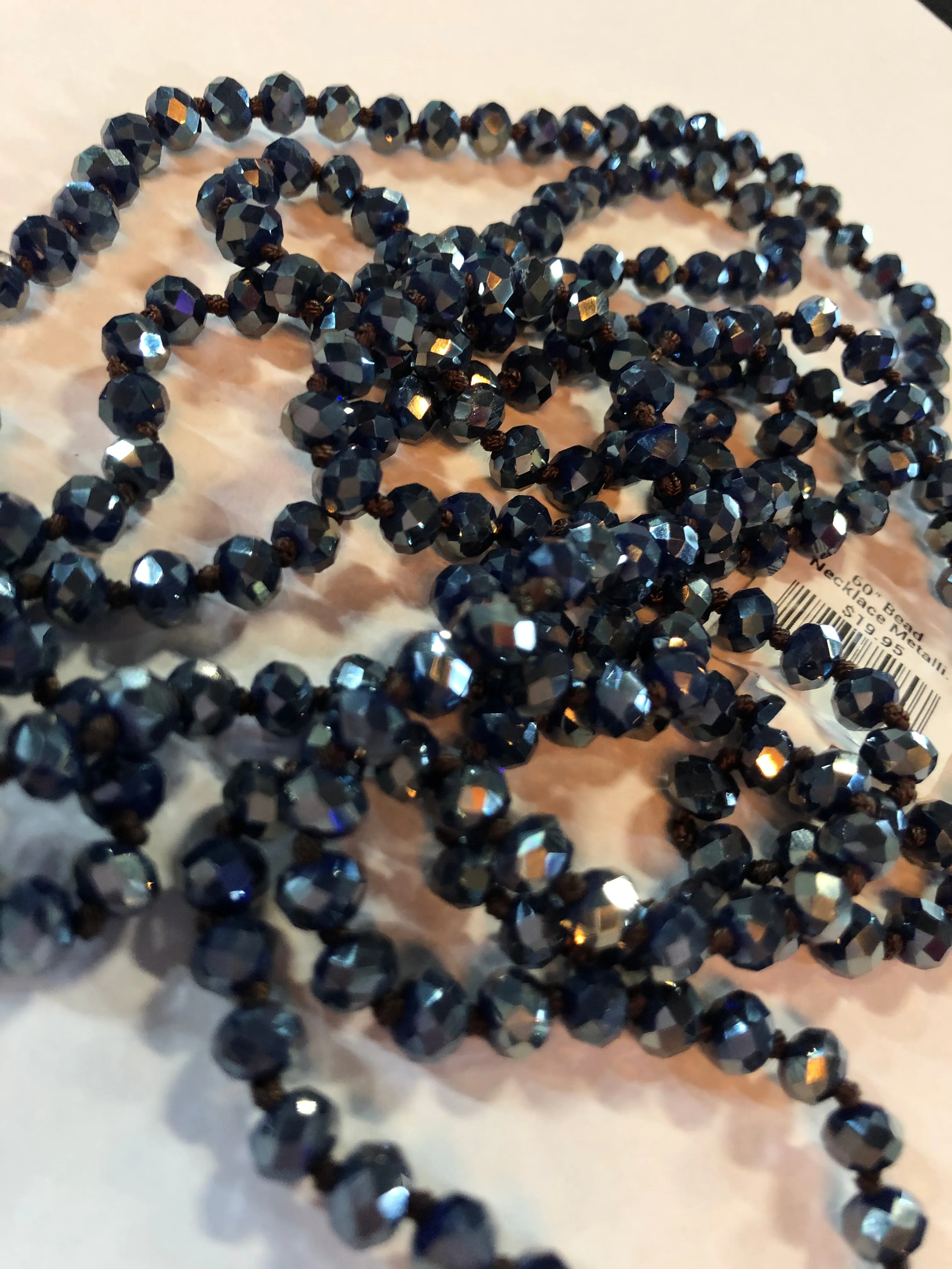 60" Bead Necklaces