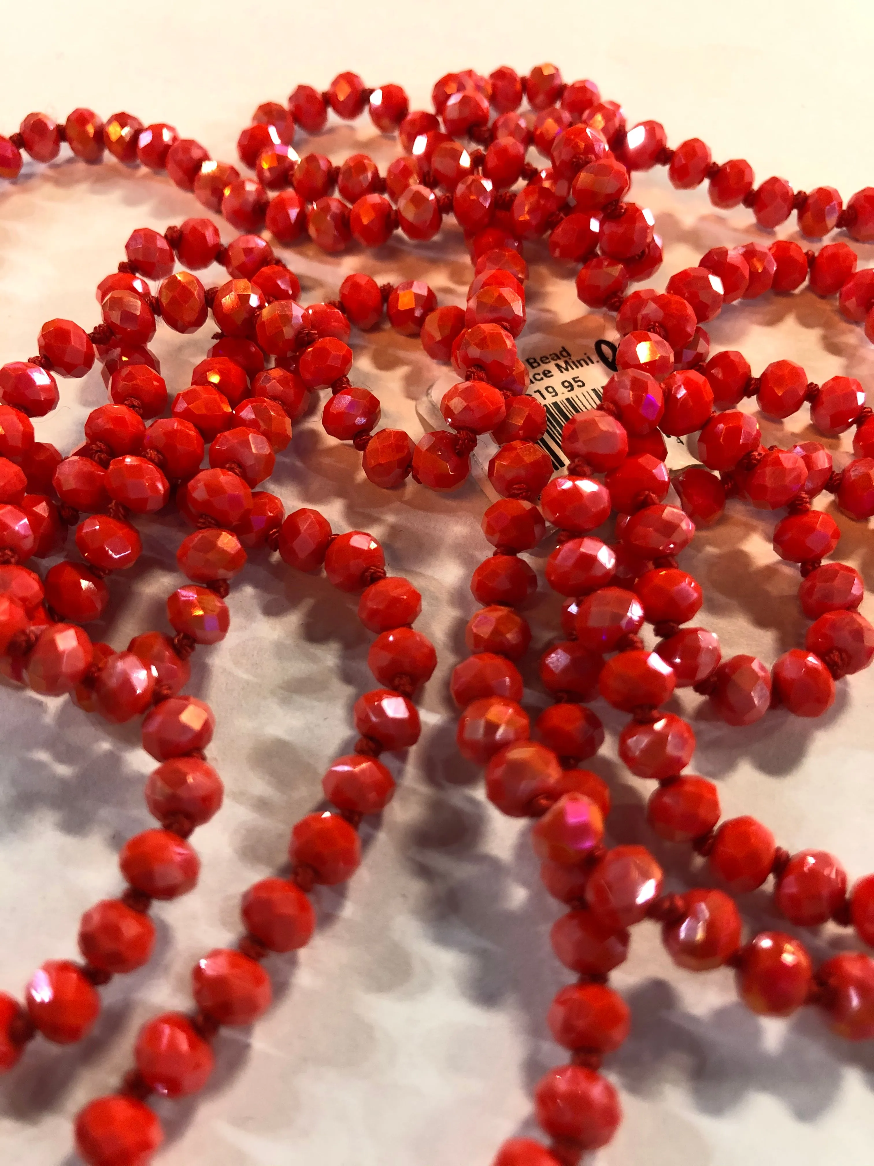 60" Bead Necklaces