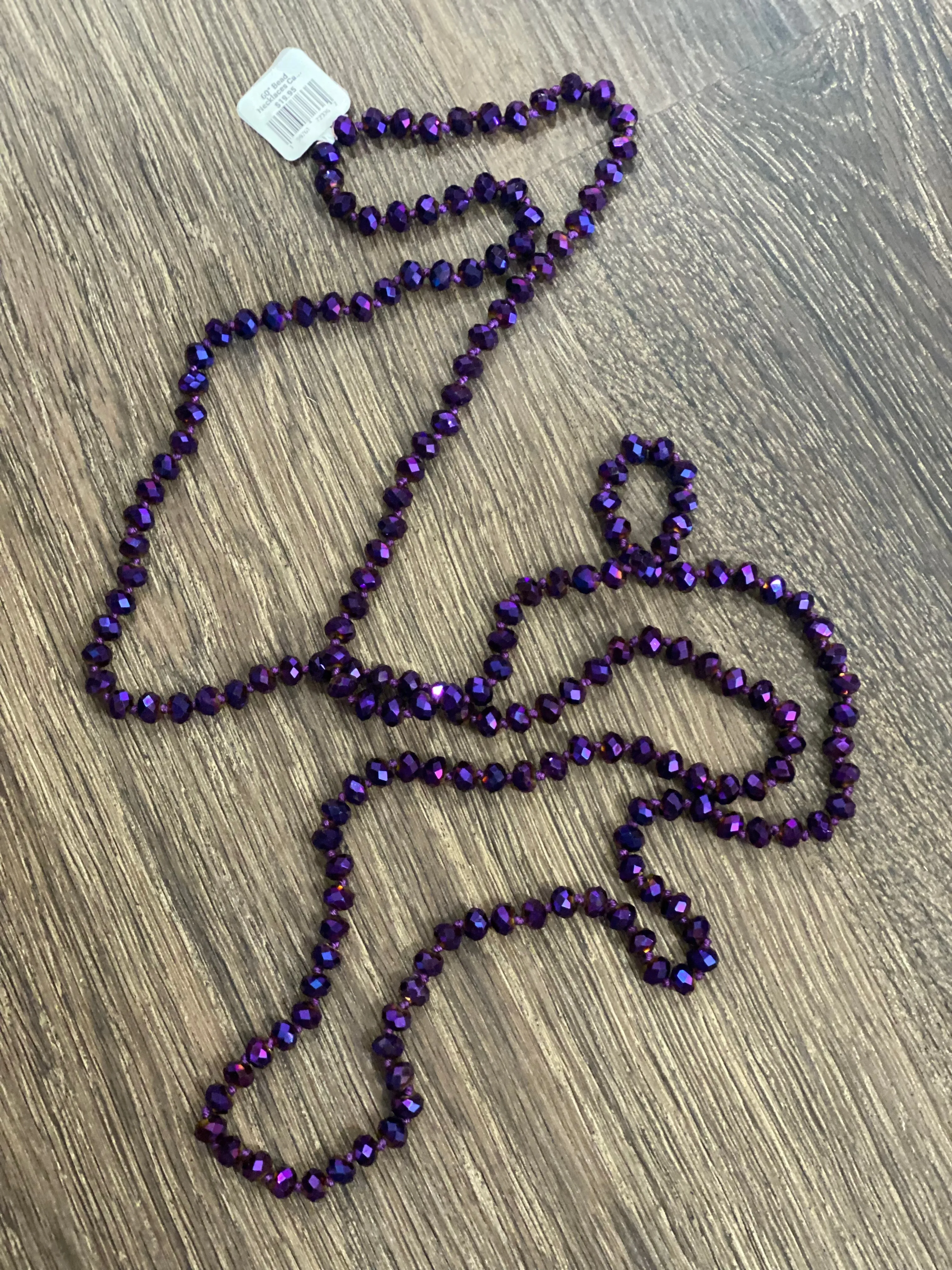 60" Bead Necklaces