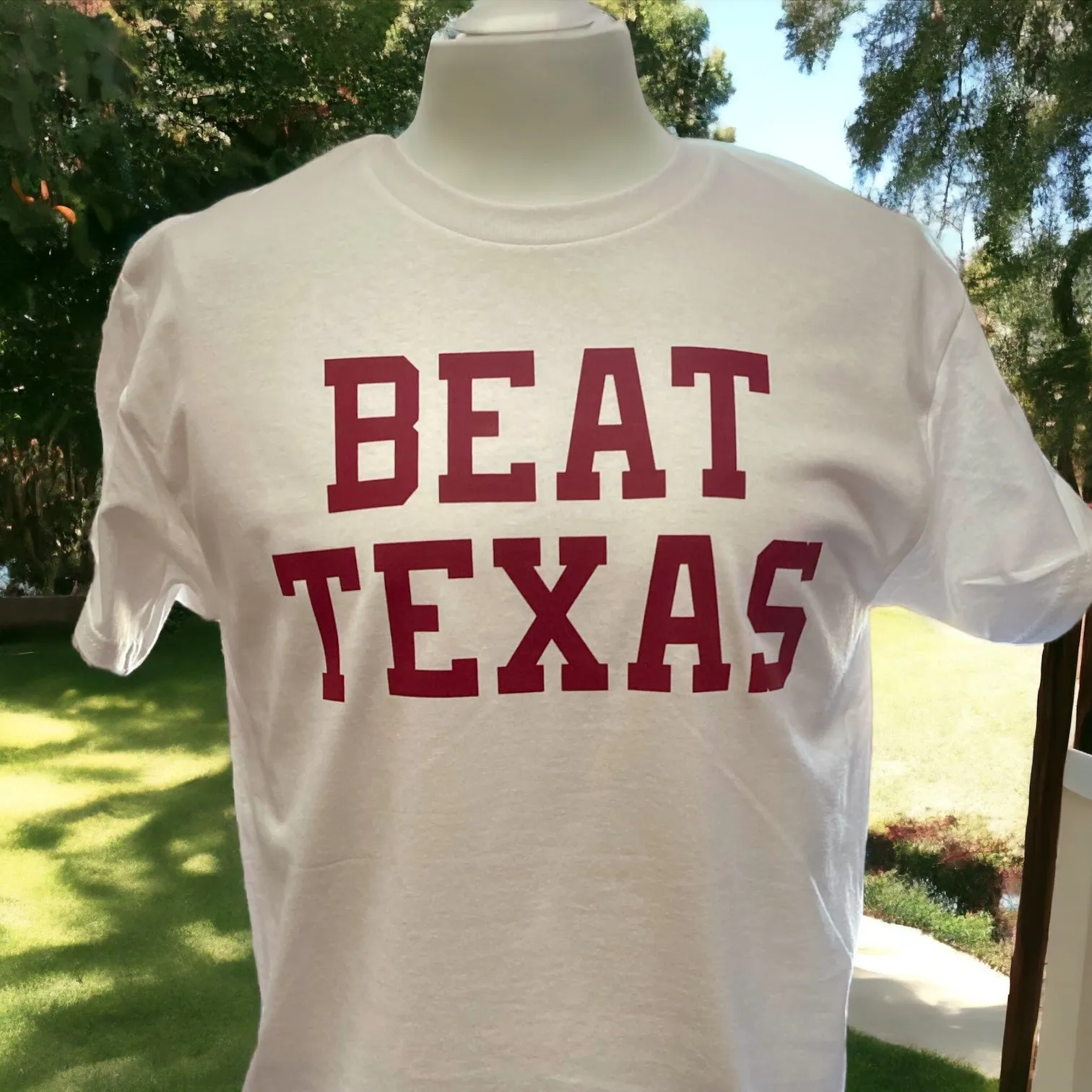 BEAT TEXAS! - White