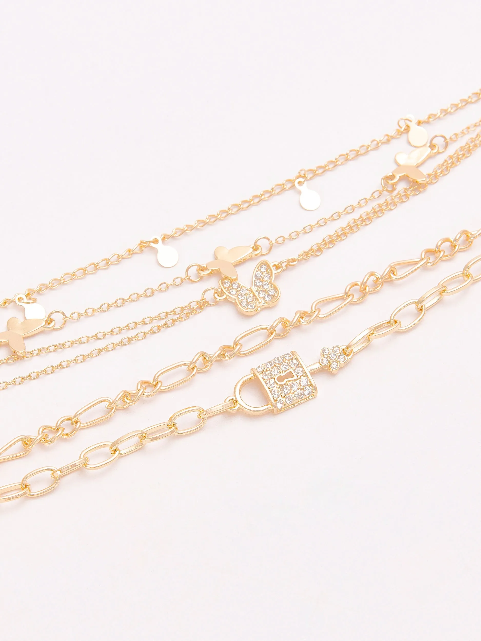 Embellished Bracelet Set