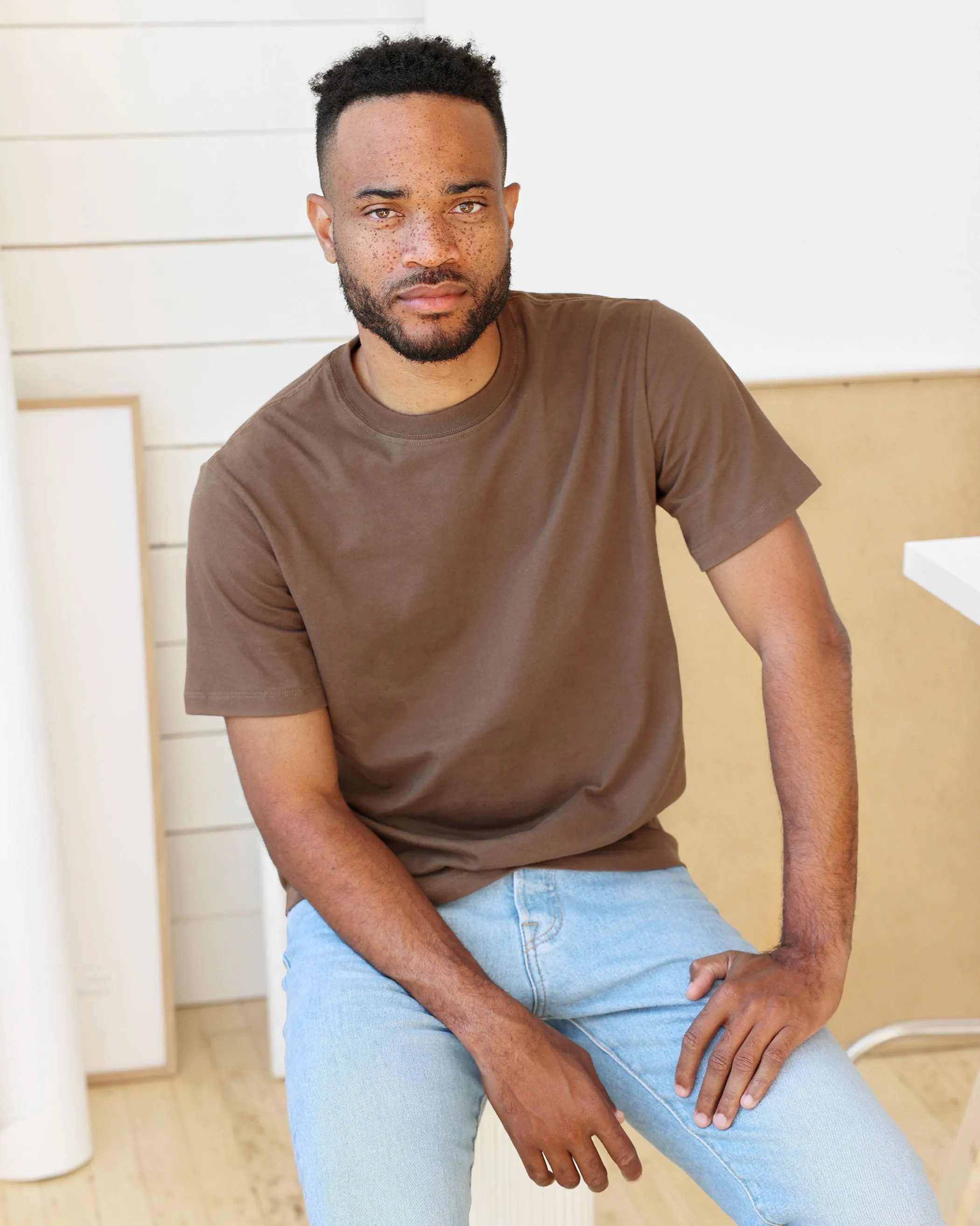 Monday Tee Cocoa - Unisex