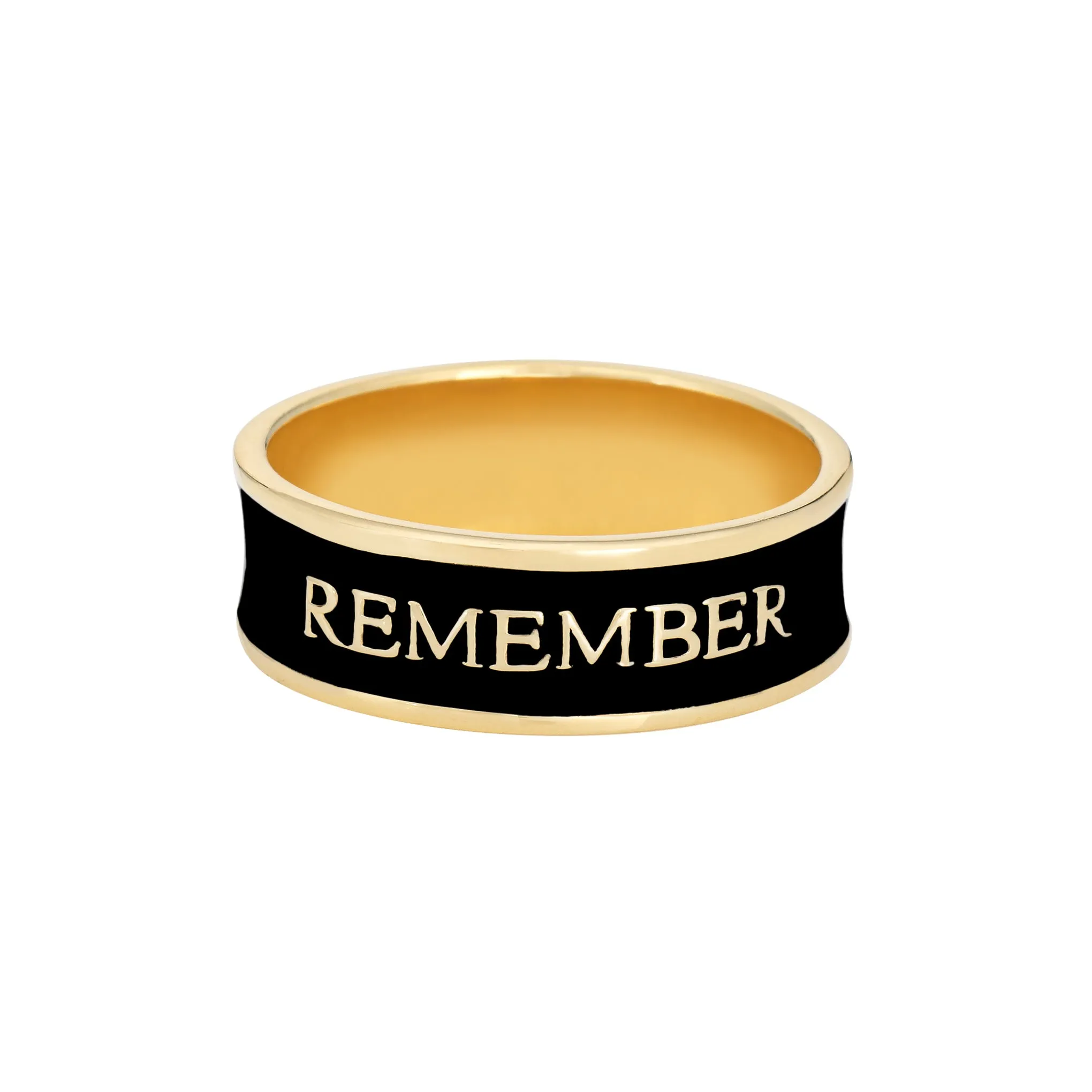 Wide Remember Ring